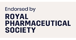 Logo confirming that course is endorsed by the Royal Pharmaceutical Society