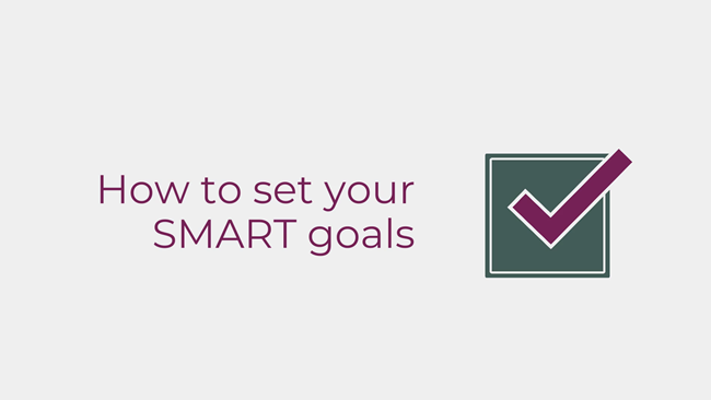 How to set your SMART goals